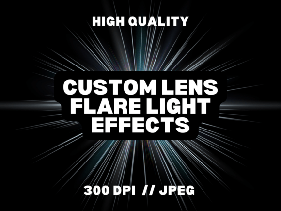 Download 50 Custom Lens Flare Light Effects - Premium Resources