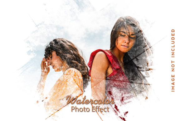 Download Watercolor Painting Brush Photo Effect - Effect Collection